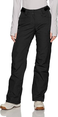 Salomon Damen Hose Fantasy Skihose Winterhose Schneehose, Schwarz, L/Reg