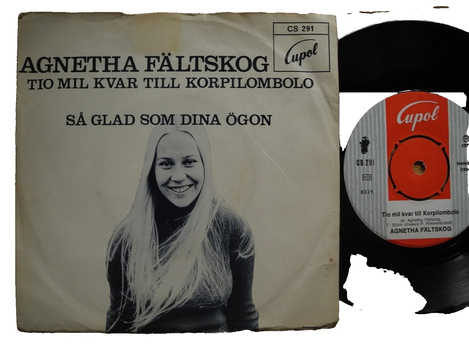 Agnetha Fältskog Sola Velocidad de 45 RPM Discos de Vinilo