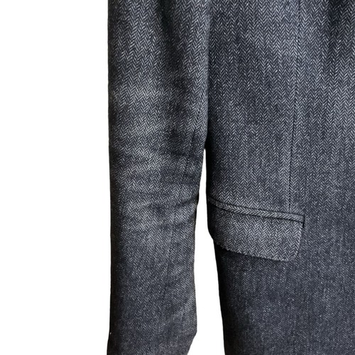 MESSAGERIE Italy Blazer Uomo US 38 EU 50Grigio Spina di Pesce Lana Lana Lana - Leggi - Foto 4 di 23