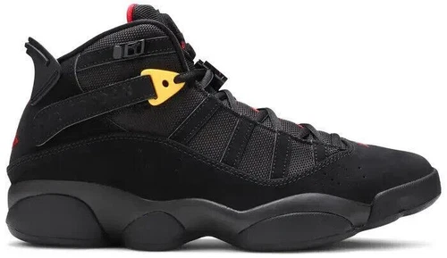 Jordan 6 Rings Black Red Sulfur