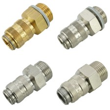 Compressed Air Coupling With External Thread NW5 Microkupplung Airbrush