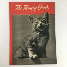 Family Circle Magazine January 11 1946 Brooklyn New York Kitty Laughing No Label