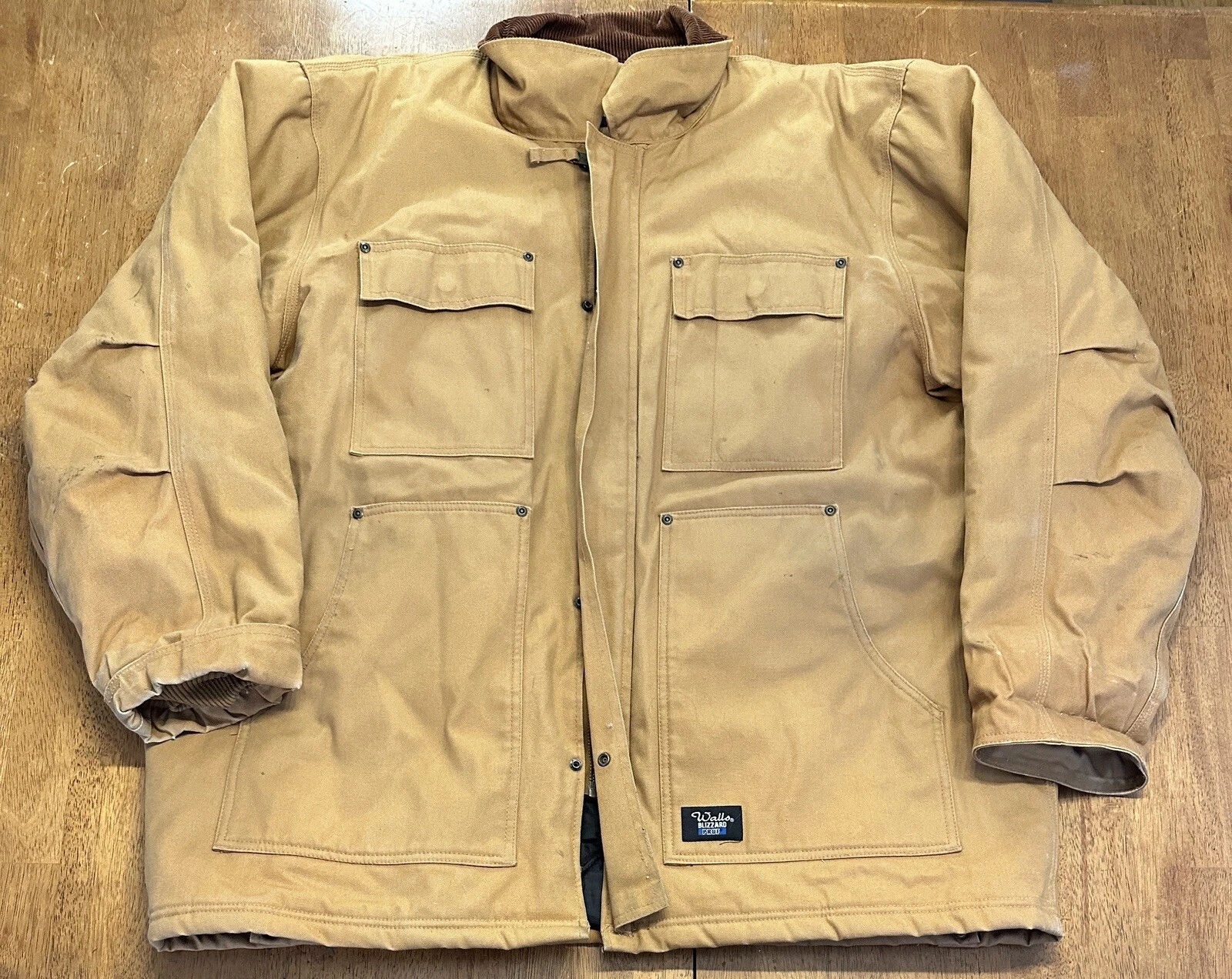 Walls Blizzard Pruf Insulated Canvas Jacket 2XL Winter Workwear Outdoors
