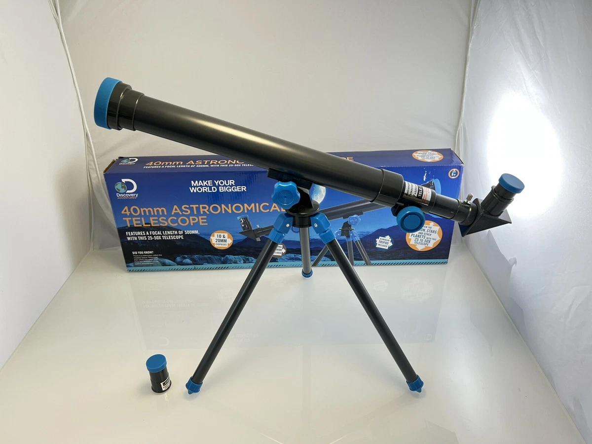 Discovery adventures channel store 40mm telescope