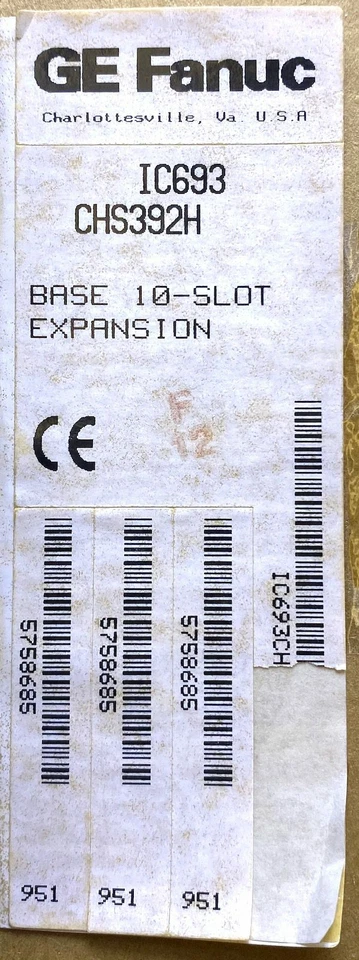 General Electric IC693CHS392H Base 10-Slot Expansion Rack (NIB) - Image 2 of 4