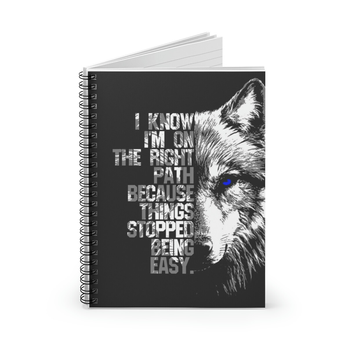 You Know My Name Not My Story Notebook: by Love, Wolf