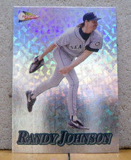 PACIFIC BASEBALL CARD SILVER PRIZM HIGHLIGHTS RANDY JOHNSON SEATTLE MARINERS