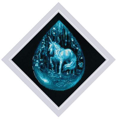Riolis Counted Cross Stitch Kit Unicorn Tear R2161