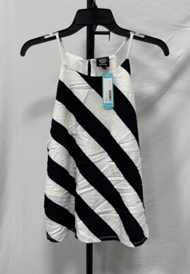 Stitch Fix Bo Beau Black And White Blouse- Size M