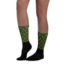 Camo Paw Print Socks