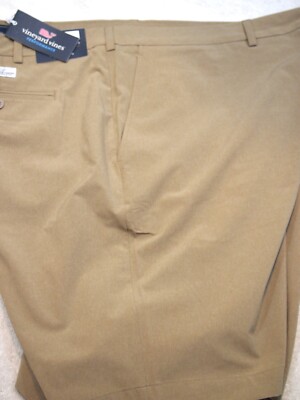 vineyard vines Performance Fabric Breaker Short NWT 50B $95 Khaki 10in inseam