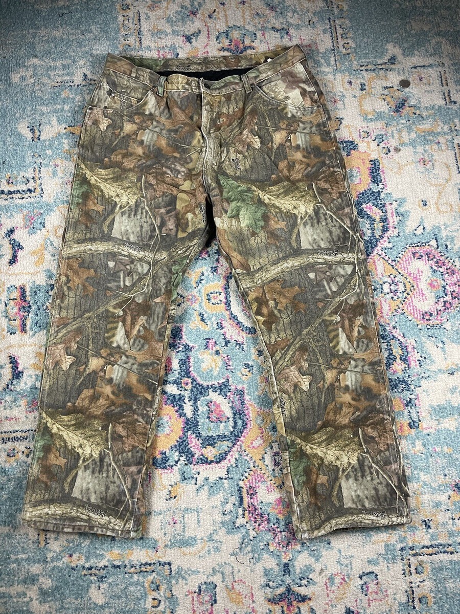 Vintage Wrangler Pro Gear Realtree Pants Mens 40x32 Camo