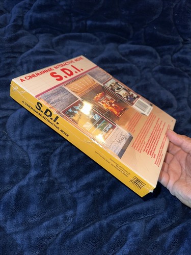 S.D.I. Cinemaware Interactive Movie - Atari 520/1040ST - Mindscape 1986 NUOVO Raro - Foto 8 di 12