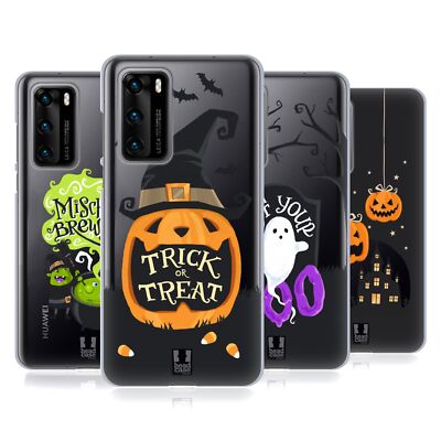 HEAD CASE DESIGNS HALLOWEEN CHARACTERS SOFT GEL CASE FOR HUAWEI PHONES 4