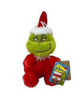 Mini Dr. Seuss Palm Pals - Santa Grinch 5-inch Stuffed  Plush Toy NEW!