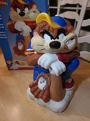 Gibson Warner Bros Looney Tunes Tazmanian Devil Baseball Ceramic