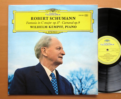 DG 2530 185 Schumann Fantasia Carnaval Wilhelm Kempff 1972 EXCELLENT Stereo LP
