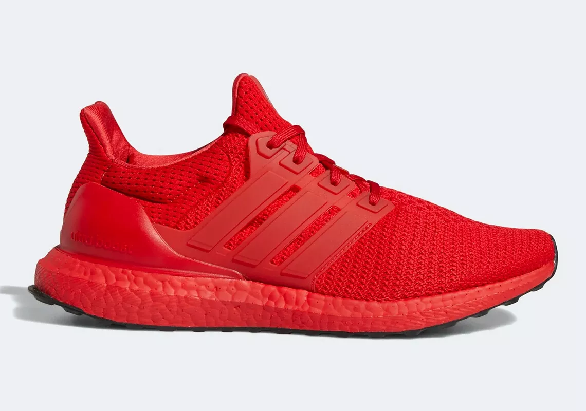 Volver a disparar frente Detectable Adidas Mens Ultraboost 2.0 DNA Trainers / All Red / Scarlet Red / Brand New  | eBay