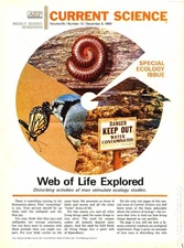 Current Science #5512 VG 4.0 1969 Stock Image Low Grade