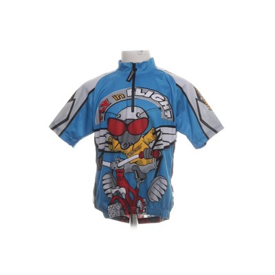 Best, Trainingsoberteil, Größe: 128, Blau/Mehrfarbig, Polyester, Print #vV4