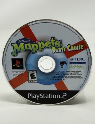 Jim Henson's Muppets Party Cruise PS2 PlayStation 2 Pristine Disc Only Authentic