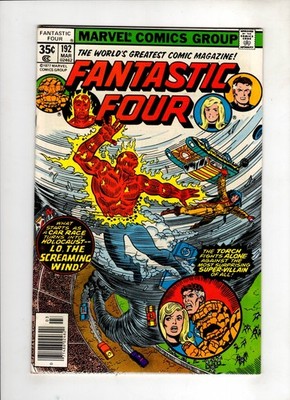 Fantastic Four #192 1978 VF/NM 9.0  *SHARP COPY!* ''Lo the Screaming Wind!''