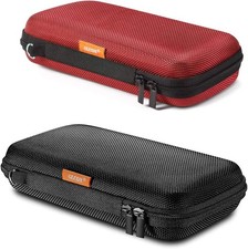 GLCON Portable Protection Hard EVA Case for External Battery, Cell Black