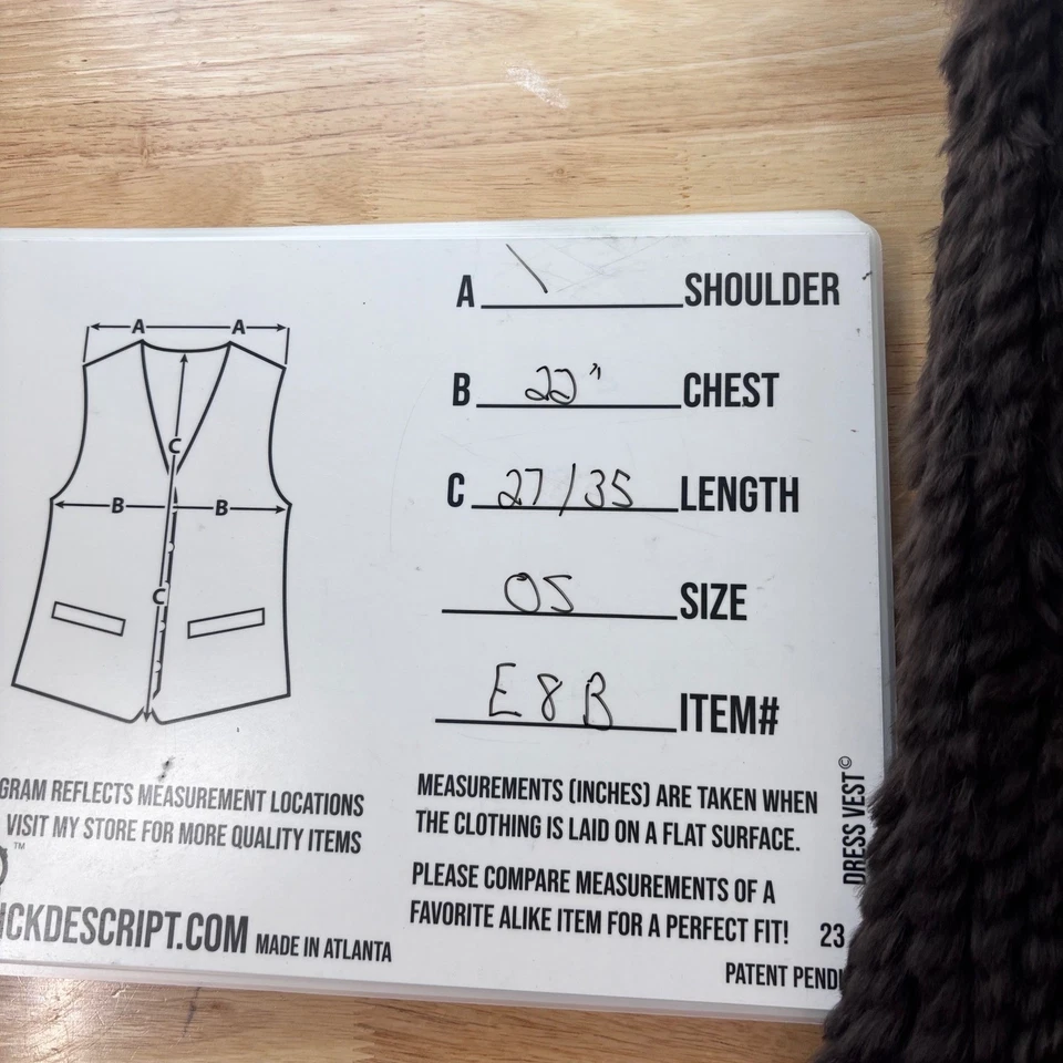 Chaleco de piel de conejo talla única renacentista cosplay defectos medievales vintage Saks Foto 2 de 4