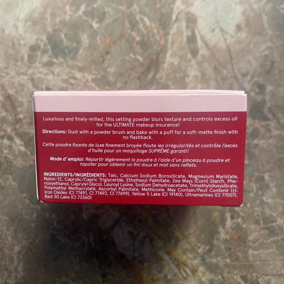 One Size Ultimate Setting Powder - Ultra Pink - 34.5 G Full Sz Free Shipping - Image 3 of 4