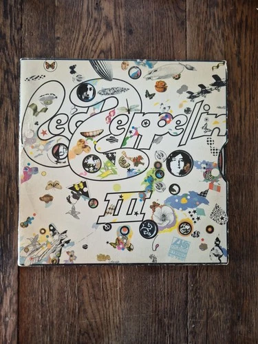 LED ZEPPELIN III 1970 Vinyl LP Record  SD19128 Atlantic Working Wheel Mint Cond.