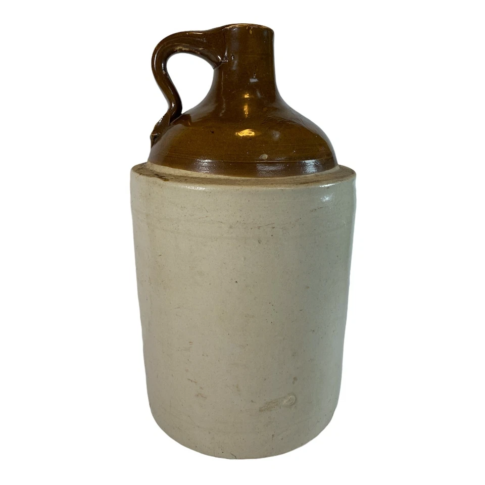 Antique Sherwin & Williams paint & varnish stoneware earthenware crock jug jar - Image 2 of 4