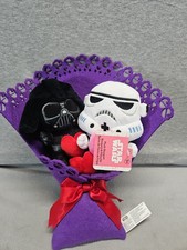 Star Wars 2025 Valentine's Day Darth Vader  Stormtrooper 7-Inch Plush Bouquet