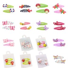 Cute Cartoon Bird Clip Women Kid Hairpins Lady 3D HairPin Metal Hair Clip