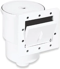 HYDROTOOLS ABS Thru-Wall Skimmer Kit with Return Fitting for Above Ground Pools