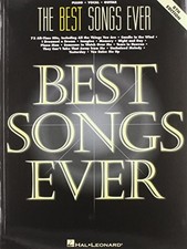 THE BEST SONGS EVER By Hal Leonard Corp.  Mint Condition 