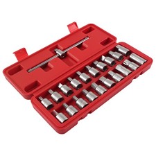 21pcs Oil Drain Plug Socket Tool Set for Volkswagen Peugeot Renault Saab