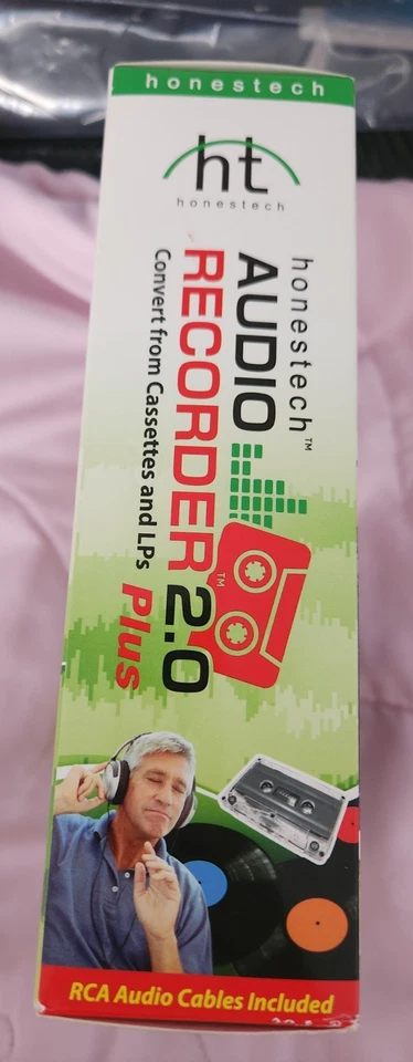 Honestech Audio Recorder 2.0 Plus Convert From Cassettes and LP's to CD **New** - Image 3 of 4