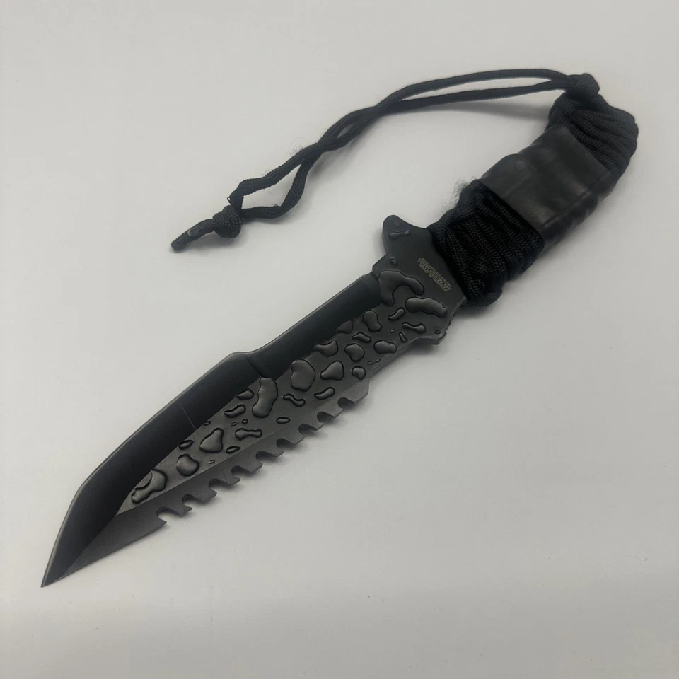 Cuchillo de hoja fija de 12 pulgadas Mtech USA Xtreme con funda y kit de supervivencia estaño Foto 3 de 4