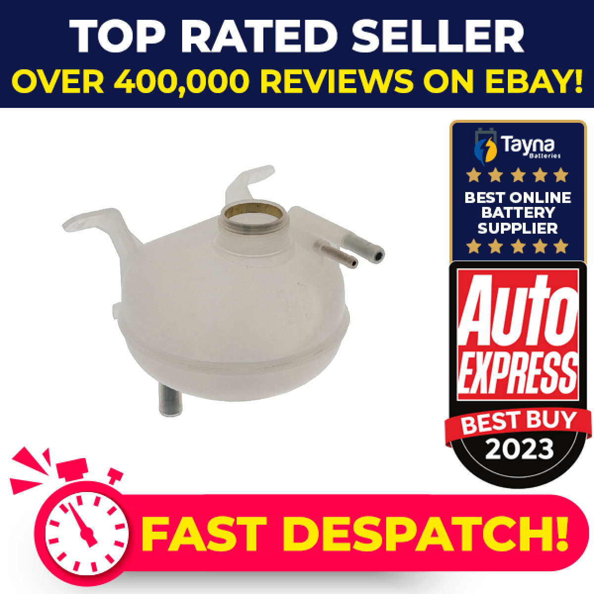 Coolant Expansion Tank fits OPEL CORSA B 1.5D 93 to 00 15DT 009129478 1304231
