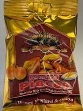 Pretzel Pieces Honey and Mustard Flavour Pack Of 12 X 50g Packets USA Style