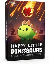 Happy Little Dinosaurs Base Game - Competitive Sabotage Funny Family Card... 