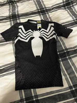 Under Armour Alter Ego Shirt Mens Medium Marvel Venom Spiderman Compression Rare