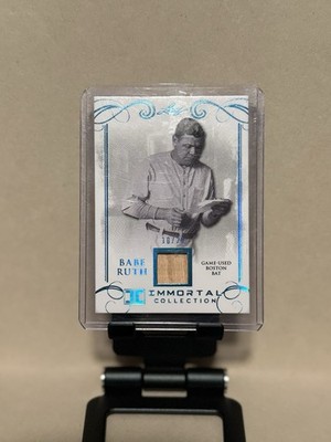 Leaf 2017 Babe Ruth Immortal Collection Game-Used NY Bat Blue /20 #YB-25