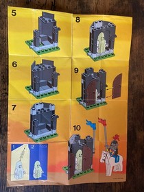 Lego Castle Black Monarch&rsquo;s Ghost 6034 100% Complete W/Instructions Vintage 1990