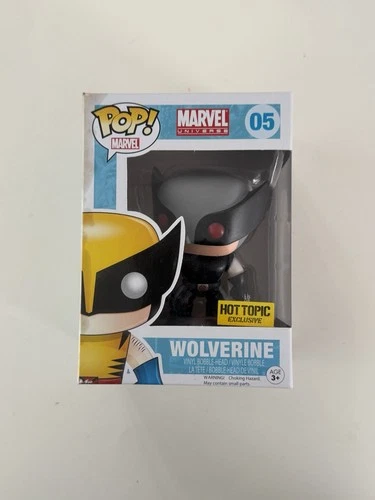 Funko Pop! Marvel Wolverine X-Force #05 Hot Topic Exclusive flawed BOX