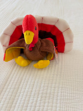 TY Beanie Baby – GOBBLES the Turkey (5.5 in)