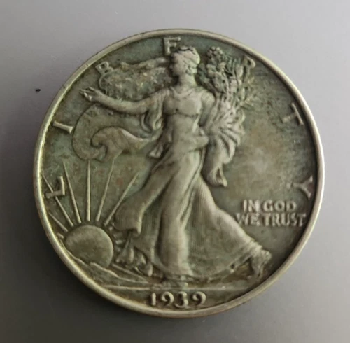 1939-P Walking Liberty Half Dollar — photo from the most recent tracked eBay sale