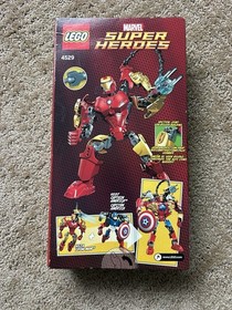 LEGO 4529 Iron Man Avengers Marvel Super Heroes New Sealed Box Has Bend