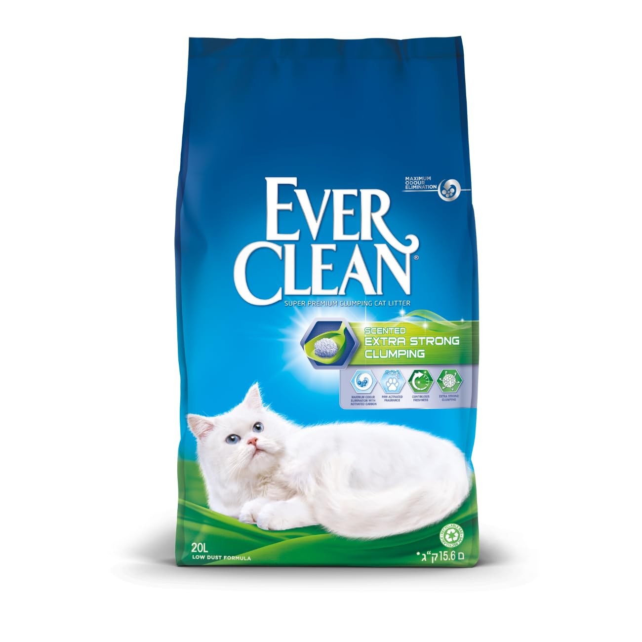 Lettiera Ever Clean Extra Forte Profumata 20 litri - Massima Igiene