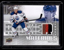 2011-12 Upper Deck Rookie Materials Lennart Petrell Edmonton Oilers #RM-LP